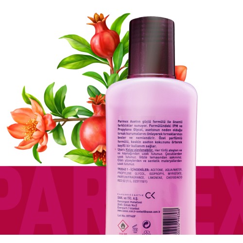 Parmex Nar Çiçegi Aseton 200 ml